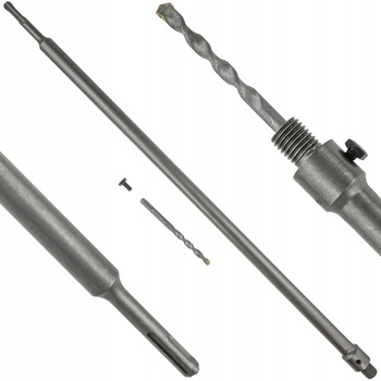 PRZEDŁUŻKA OTWORNIC KORONEK ADAPTER SDS+ WIERTARKI SDS-PLUS 600MM M16