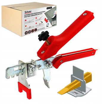 SYSTEM POZIOMOWANIA PŁYTEK + SZCZYPCE ZESTAW 401EL