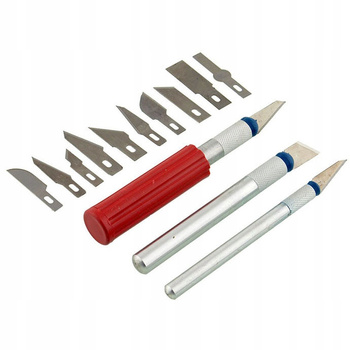 NOŻYKI MODELARSKIE SKALPEL CARVING 13el