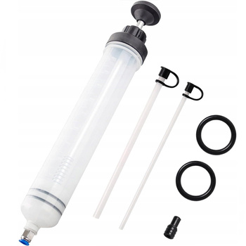 STRZYKAWKA ODSYSARKA SSĄCA DO WYMIANY OLEJU PŁYNU HAMULCOWEGO 200 ml