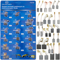 SZCZOTKI WĘGLOWE DO ELEKTRONARZĘDZI WIERTARKI UNIWERSALNE ZESTAW 16 PAR