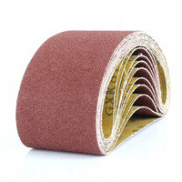 PAS BEZKOŃCOWY TAŚMA DO SZLIFIERKI TAŚMOWEJ 75x533 PAPIER ŚCIERNY P40 10szt