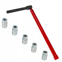 KLUCZ HYDRAULICZNY DO MONTAŻU BATERII KRANÓW ARMATURY 6 NASADEK 8-13 mm