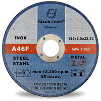 TARCZA DO CIĘCIA METALU inox 125 x 2,0 FALON TECH