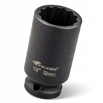 NASADKA UDAROWA KLUCZ 1/2" 32 MM 12-KĄTNA CR-MO DO PIAST PÓŁOSI FIAT FORD