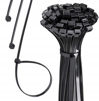 OPASKI ZACISKOWE KABLOWE TRYTKI TRYTYTKI UV CZARNE 7,6x500 mm 100szt.